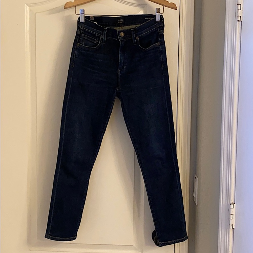 Citizens of humanity rocket high rise crop sz 25